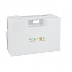 Farmor Coffret De Secours FAR 1031 AV 29 5x22x12cm Avec Support Mural