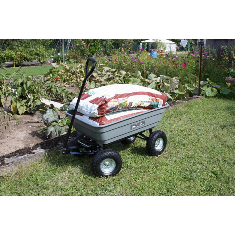 Haemmerlin Chariot De Jardin 4X4 Garden Caisse 75L Roues 270mm Haemmerlin