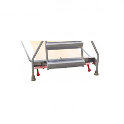 Fimm Escabeau roulant immobilisation automatique charge 150 kg 15 marches H Kobleo