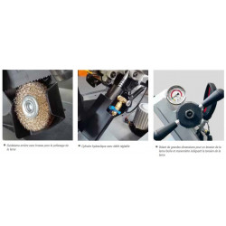 Femi Scie à ruban 0,75/1,1 kW 2480 mm diamètre de coupe max. 225mm N251DAXL Kobleo