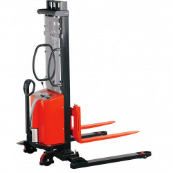 Stockman Gerbeur semi-électrique longerons encadrants 1000 Kg levée 1600mm HES1 Stockman Kobleo