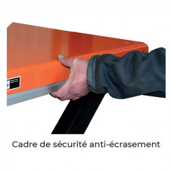 Stockman Table élévatrice économique 380V 075kW 2000 kg plateforme 1300x800mm H Kobleo