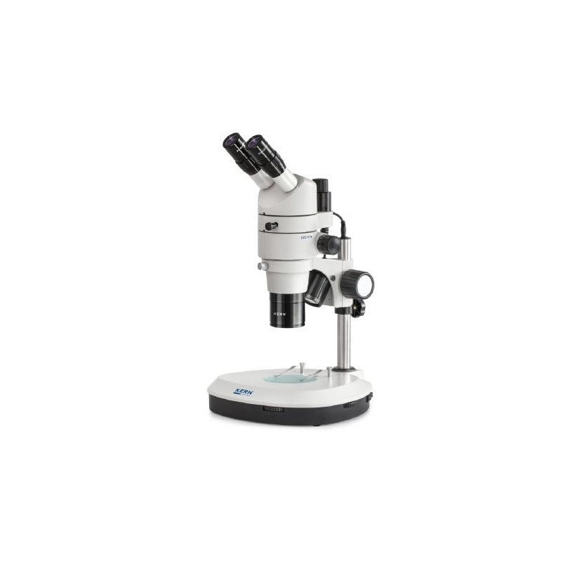 Kern sohn Microscope stéréo à zoom OZS574 trinoculaire 0,8x - 8x LED 3W Kern Kobleo