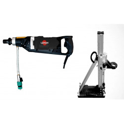 Leman Pack carotteuse et bâti PACKCAR201 2000W mono 3 vitesses Leman Kobleo