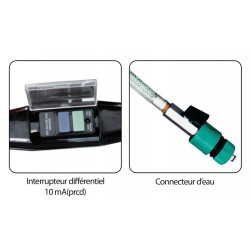 Leman Pack carotteuse et bâti PACKCAR201 2000W mono 3 vitesses Leman Kobleo