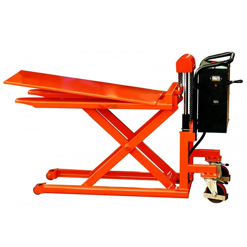 Stockman Transpalette haute levée électrique grande stabilité 1000Kg 1115x703 m Kobleo