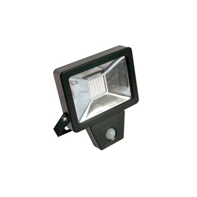 Fox Projecteur Fox Light LED SMD détection infrarouge 30W 2400Lm noir Kobleo