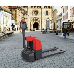 Stockman Transpalette électrique 1500 Kg Extrèmement silencieux 1649x560 mm SEP Kobleo