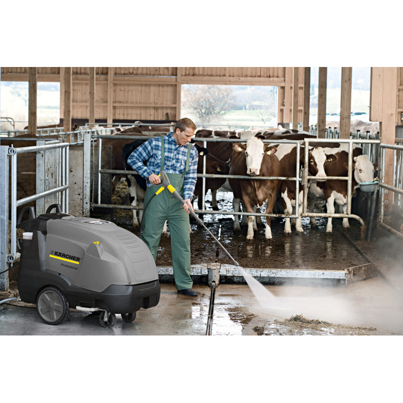 Karcher Nettoyeur haute pression eau chaude 93kW triphasé 200bar 1300L/h HDS 1 Karcher Kobleo Karcher Nettoyeur haute pression eau chaude 93kW triphasé 200bar 1300L/h HDS 1 Karcher Kobleo