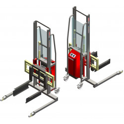 Fimm Gerbeur semi-électrique 600 kg longerons encadrants Kobleo