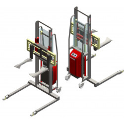 Fimm Gerbeur semi-électrique 600 kg longerons encadrants Kobleo