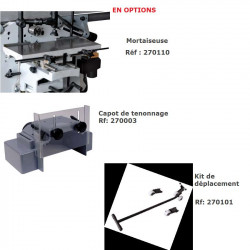 Leman Combiné à bois 5 fonctions 250 mm COM250 Leman Kobleo