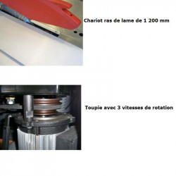 Leman Combiné à bois 5 fonctions 250 mm COM250 Leman Kobleo