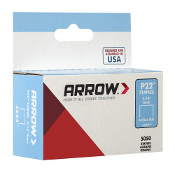 Arrow Boîte de 5000 agrafes P22 8mm Arrow Kobleo