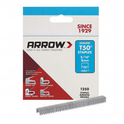 Arrow Boîte de 1250 Agrafes T50 8mm Arrow Kobleo