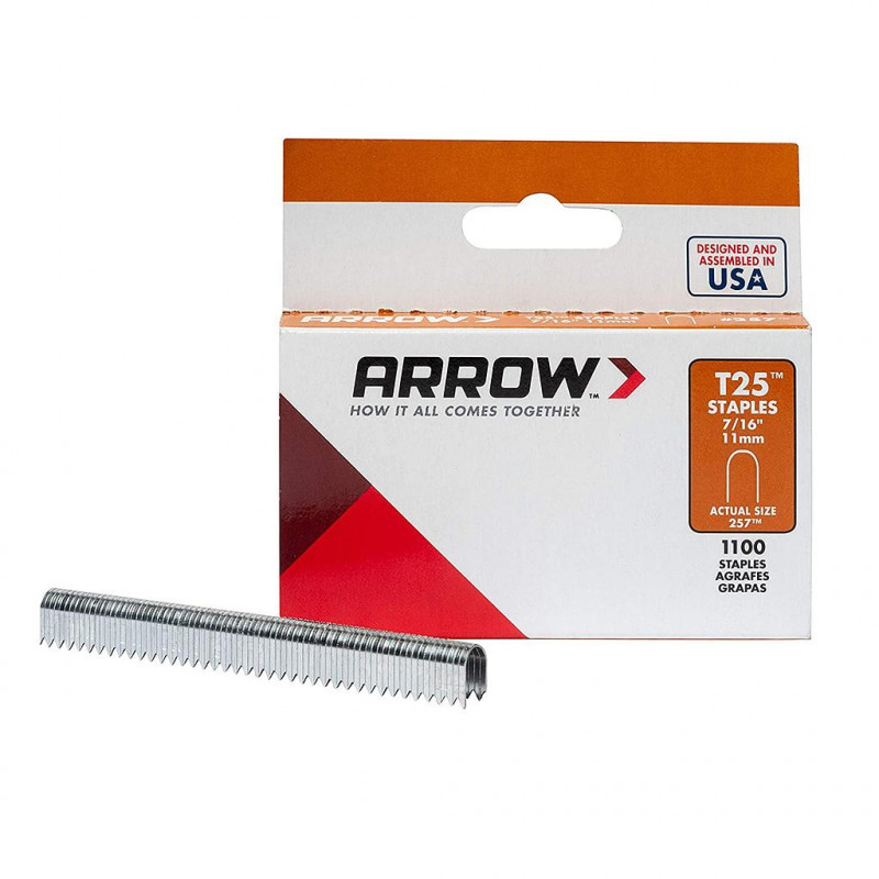 Arrow Boîte de 1000 Agrafes T25 11mm Arrow Kobleo