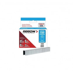 Arrow Boîte de 1000 agrafes T50 12 mm en acier inoxydable Kobleo