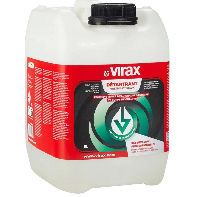 Virax Additif détartrant pour pompe de nettoyage 295010 10L Kobleo