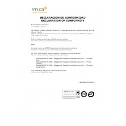 Emuca 5 Kit de Ferrures de suspension 4030521 70kg plastique gris Kobleo