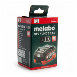 Metabo Batterie 625368000 LiHD 18V 5.5Ah Metabo Kobleo Metabo Batterie 625368000 LiHD 18V 5.5Ah Metabo Kobleo