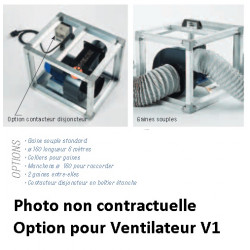 Sovelor Collier ACC135 D125-160mm pour gaine de soufflage sur V1 Sovelor Kobleo Sovelor Collier ACC135 D125-160mm pour gaine de soufflage sur V1 Sovelor Kobleo