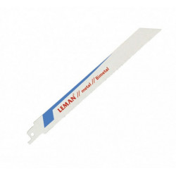 Leman 5 Lames de scie sabre bi-métal 180mm pas 1,8mm Leman Kobleo Leman 5 Lames de scie sabre bi-métal 180mm pas 1,8mm Leman Kobleo