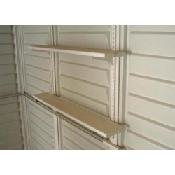 Duramax Kit de 2 étagères DUSHELFKIT pour abris 4,13m2 et 7,68m2 Duramax Kobleo