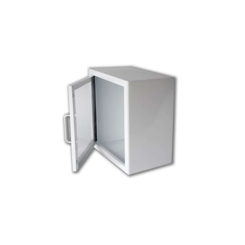 Farmor Armoire ARM 1006 DE avec alarme pour défibrillateur 38x38x20cm Farmor Kobleo