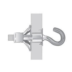 Scell-it 50 Crochets à embase métal CAE0542 M4x42mm Scell-It Kobleo Scell-it 50 Crochets à embase métal CAE0542 M4x42mm Scell-It Kobleo