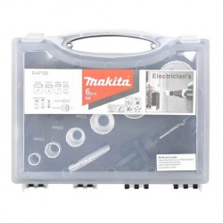 Makita 6 Scies cloches D-47123 bi-métal 16 à 51mm dans un coffret Makita Kobleo