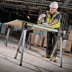 DeWalt 2 Tréteaux pliables charge maxi jusqu'à 900kg DeWalt Kobleo