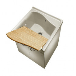 Porcher Bac à laver 61x60cm à poser en céramique laqué blanc Porcher Kobleo Porcher Bac à laver 61x60cm à poser en céramique laqué blanc Porcher Kobleo