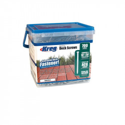 Kreg 700 Pièces de vis de terrasse SDK-C2SS-700 en acier inoxydable Kreg Kobleo