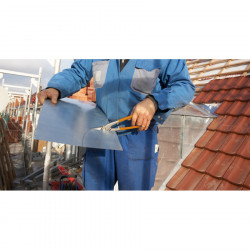 Edma Cisaille forgée 12555 Passe-Franc 260mm coupe à gauche Edma Kobleo