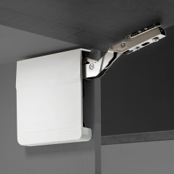 Emuca Lot de 2 compas pour portes relevables Force 3200-9000 Acier et Plasti Kobleo