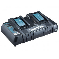 Makita Chargeur double DC18RD 14/18V Li-Ion Makita Kobleo