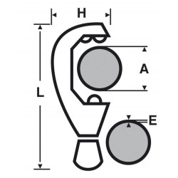 Virax Coupe-tube plastique ZR 35 3-32mm Virax Kobleo