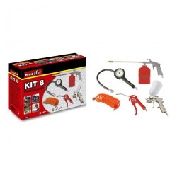 Mecafer Kit 8 outils pneumatiques complet Mecafer Kobleo