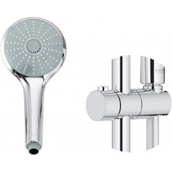 Grohe Colonne de douche Euphoria System 180 180mm avec mitigeur chromé Grohe Kobleo
