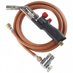 Virax Chalumeau propane Piézo standard détendeur 15 4 bar tuyau tournant 4 m Kobleo Virax Chalumeau propane Piézo standard détendeur 15 4 bar tuyau tournant 4 m Kobleo