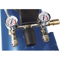 Scheppach Compresseur HC53DC 2 cylindres lubrifié 50L 2200W 10bars Scheppach Kobleo Scheppach Compresseur HC53DC 2 cylindres lubrifié 50L 2200W 10bars Scheppach Kobleo