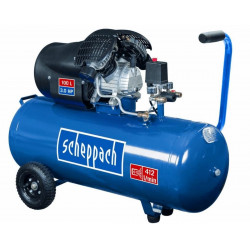 Scheppach Compresseur HC53DC 2 cylindres lubrifié 50L 2200W 10bars Scheppach Kobleo Scheppach Compresseur HC53DC 2 cylindres lubrifié 50L 2200W 10bars Scheppach Kobleo