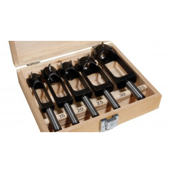 Sidamo Coffret 5 mèches à bouchonner Hss D15-20-25-30-35mm Sidamo Kobleo