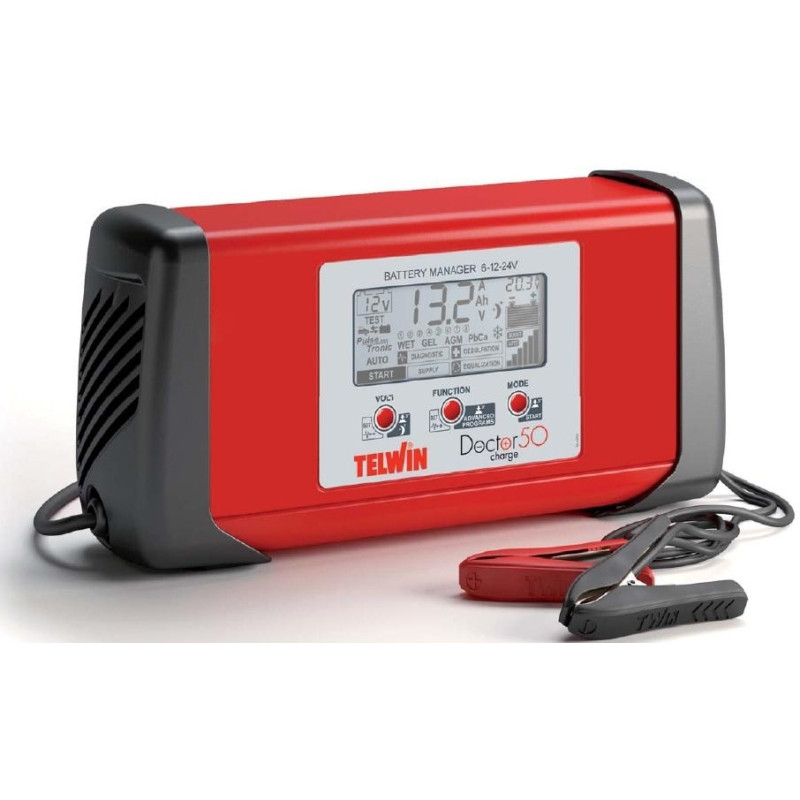 Telwin Chargeur démarreur Doctor Charge 50 batterie 6-12-24V Telwin Kobleo