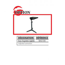 Leman Buse d'aspiration réglable sur pied pour tab Leman Kobleo