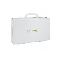 Farmor Coffret de secours FAR 2051 PV 40x26x10cm avec support mural Farmor Kobleo