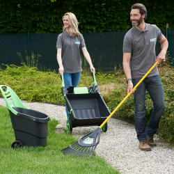 Ribiland Chariot de jardin à roulettes 65L PRGC65 Ribiland Kobleo