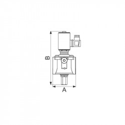 Nuair Electrovanne gaz 9W FF2 réarmement manuel 500mbar Nuair Kobleo Nuair Electrovanne gaz 9W FF2 réarmement manuel 500mbar Nuair Kobleo