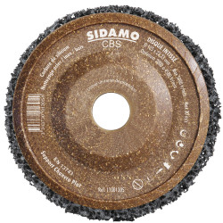 Sidamo Lot de 10 disques intisse Cbs D125x22,23mm support chanvre Sidamo Kobleo