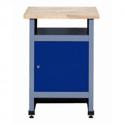 Kupper Desserte bleu marine 1 porte 1 compartiment Kupper Kobleo